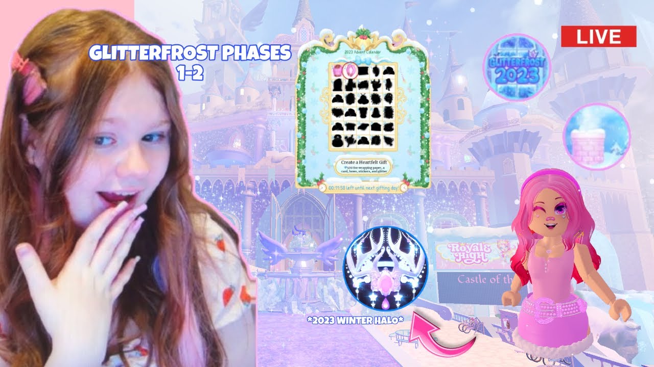 LIVE GLITTER FROST PHASES 12 OUT NOW! NEW CASTLE + HALO AND BADGES