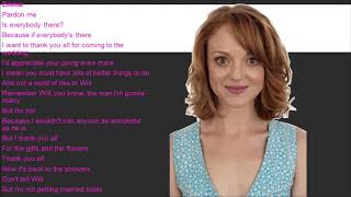 Getting Married Today Glee Lyrics