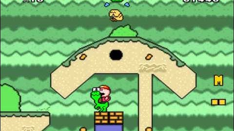 #1 - Super "Mario" World "2" [SMW ROM Hack] - World 1