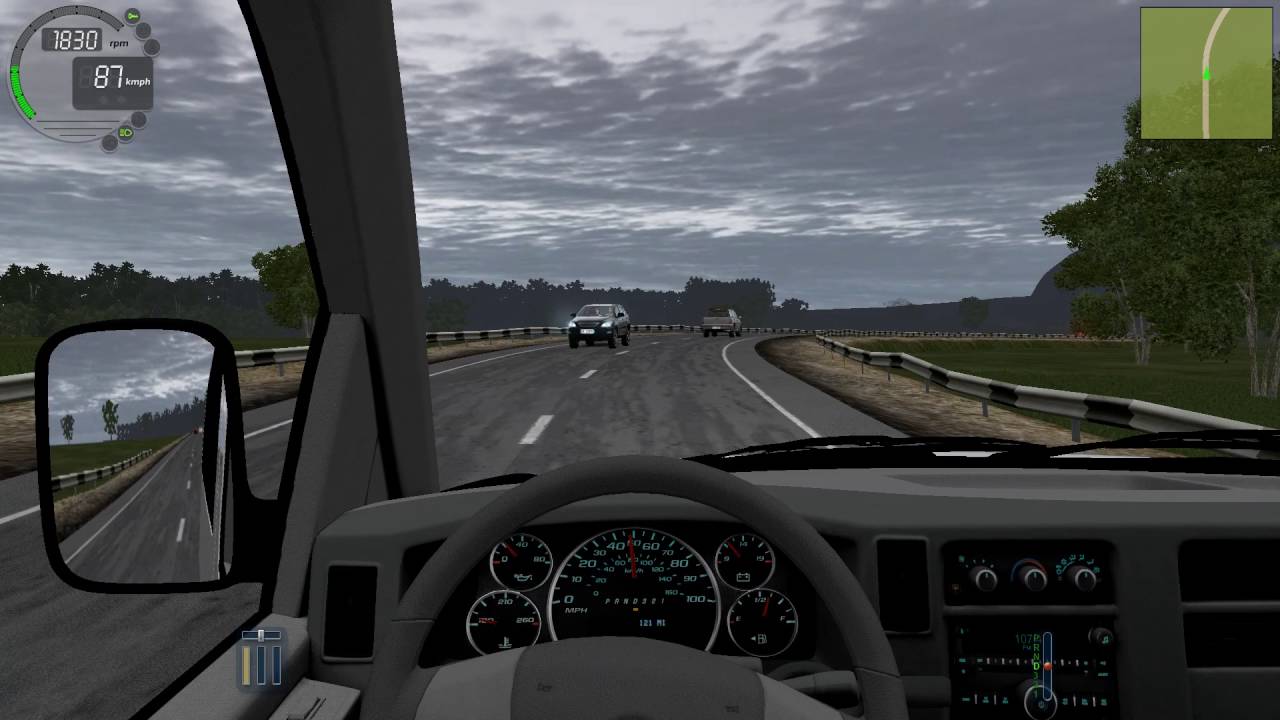 Chevrolet city car driving