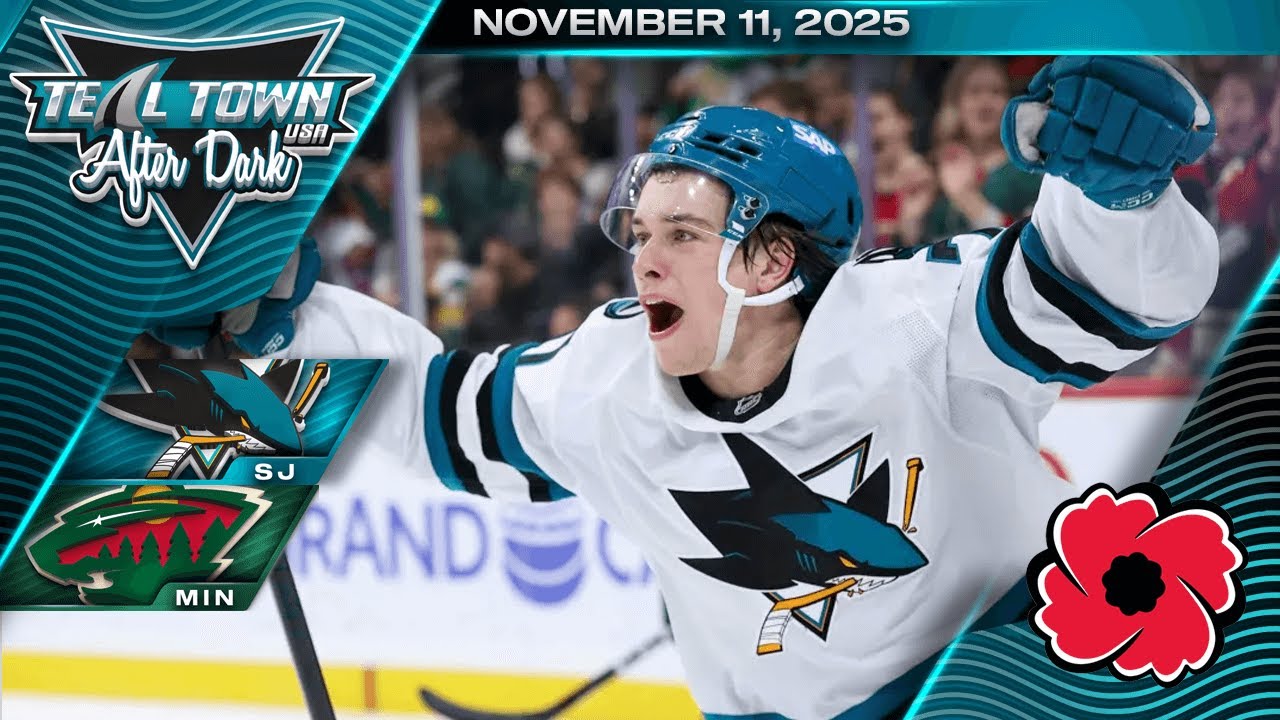 San Jose Sharks @ Minnesota Wild - 11/11/2025 - Teal Town USA After Dark (Postgame)
