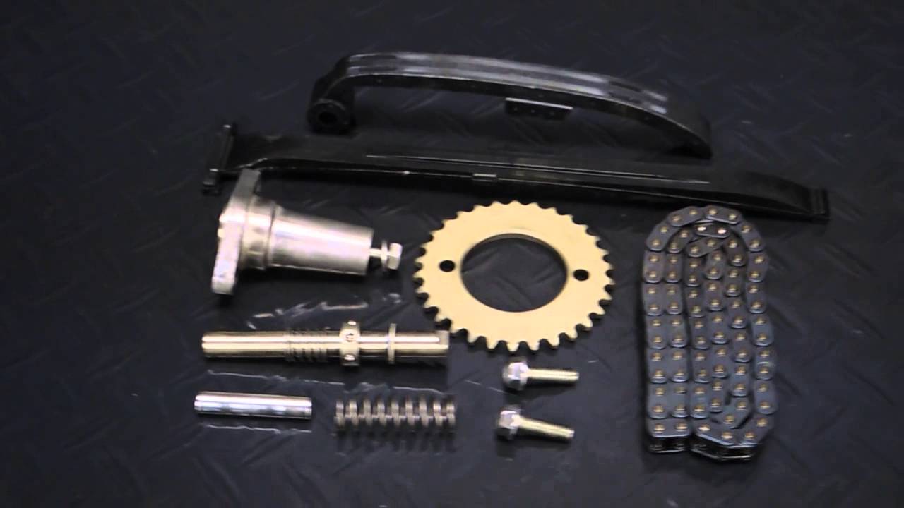 Z250FT】エンジン純正カムチェーン＆テンショナーはこんな感じです