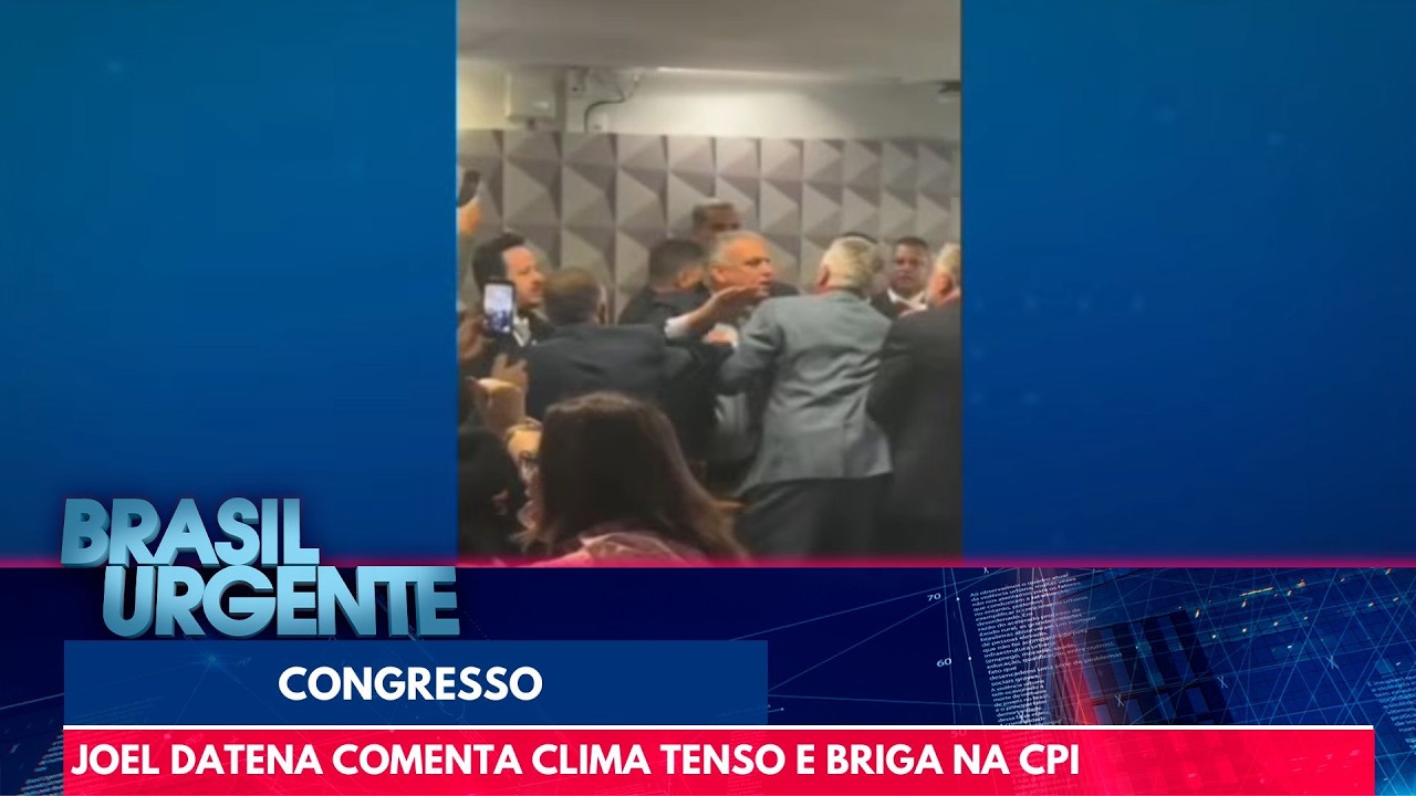 Joel Datena critica confusão no Congresso | Brasil Urgente