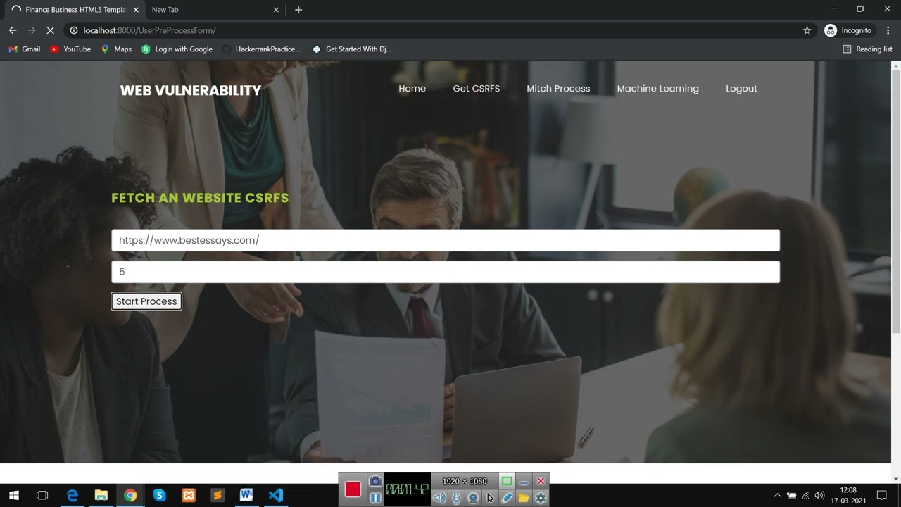 Machine Learning for Web Vulnerability Detection The Case of Cross-Site RequestForgery