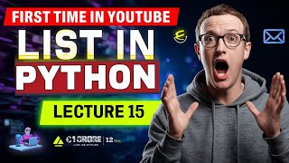 Python Comeback Series – Lecture 15 | list in Python(part 2)🔥 | Beginners