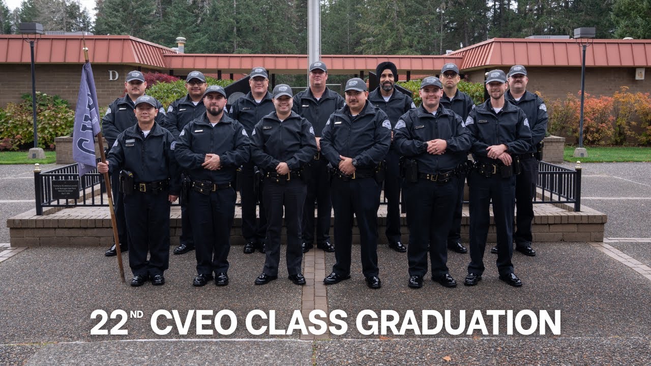 22nd Commercial Vehicle Enforcement Officer (CVEO) Class Graduation