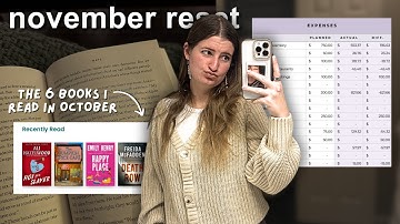 NOVEMBER MONTHLY RESET 🧣 locking in for winter, new books & snowy football szn