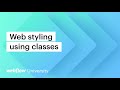 Web design using classes, combo classes, and Rob Lowe global classes