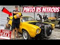 Yard Sale Pinto Gets Nitrous!!! How fast is it?