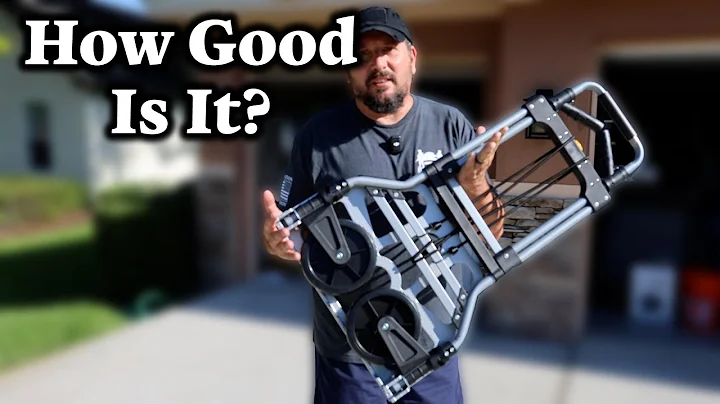 UNBOXING The BEST Folding Hand Truck EVER? 330lbs Capacity BEAST! (Moving MUST HAVE)