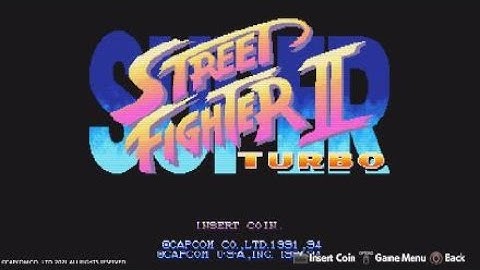 Ryu Super Street Fighter II: Turbo X GM Challenge Capcom Arcade Stadium PS4