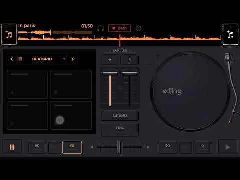 How to make DJ remix of a song in phone with edjing Mix