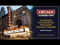 The chicago theatre marquee tour