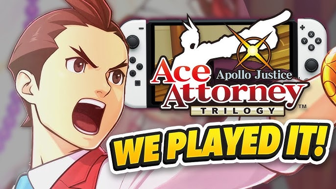 Apollo Justice: Ace Attorney Trilogy releases in January