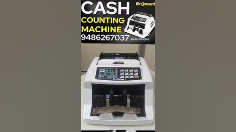 Cash Counting Machine in Poonamallee Chennai #shortsfeed #reels #chennai #eromart