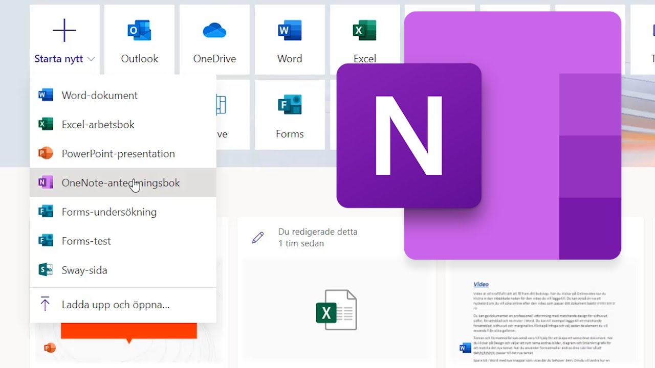 how to use onenote 365