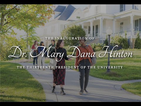 Inauguration of the 13th President of Hollins University, Dr. Mary Dana Hinton