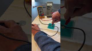Why you should not cover earthing bed sheets with another sheet. #earthing #grounding #testing