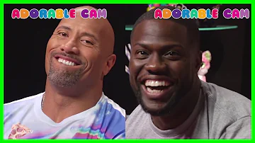 The Rock & Kevin Hart Bromance Part 4 Funniest Moments - Roasts - Impressions