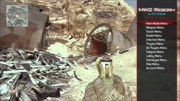 Mw2 Project Reborn RTM 1.14 menu made by Enstone PS3