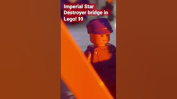 Thumbnail of I made an Star Destroyer bridge out of Lego! #shorts #legostarwars #viral