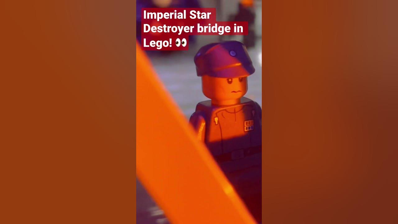 I made an Star Destroyer bridge out of Lego! #shorts #legostarwars #viral