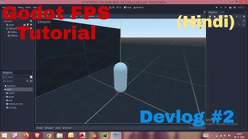 Godot FPS Devlog #2 | adding: New Texture, Sprinting, Double Jump