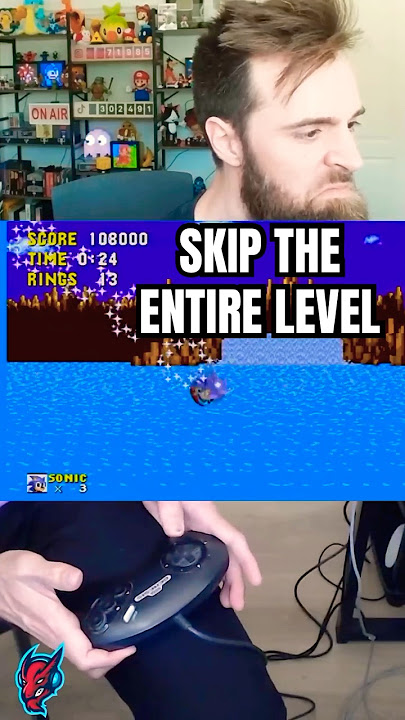 Sonic Speedrun skips most of Green Hill Zone 3