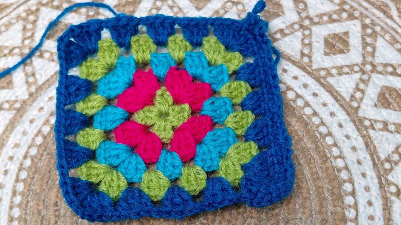 The Perfect 👌  Crochet Granny Square  is live #live #crochet #motif #crochettutorial #shyam