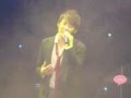 fancam 071127 xia junsu 시아준수 memories 사랑은 기억보다 anyband concert