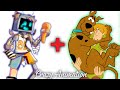 Funny FNF HEX + Shaggy =  ??? | FNF ANIMATION (Best moment) ✂️👄🩱👗‍🎨