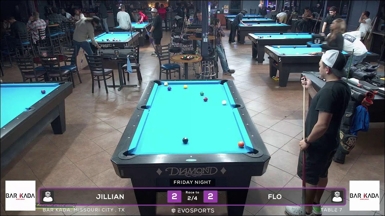 JILLIAN vs FLO - BAR KADA - TABLE 7 | EvoSports
