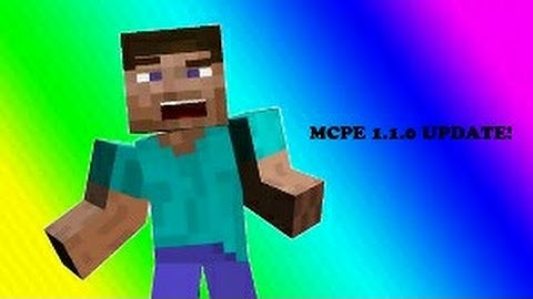 Mcpe 1.1.0 Update Gameplay!?! (New Blocks, New Mobs and More!)