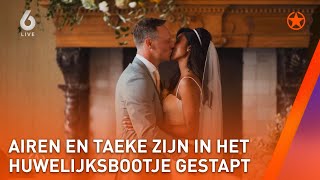 Alles over de bruiloft van Airen Mylène en Taeke Taekema| SHOWNIEUWS