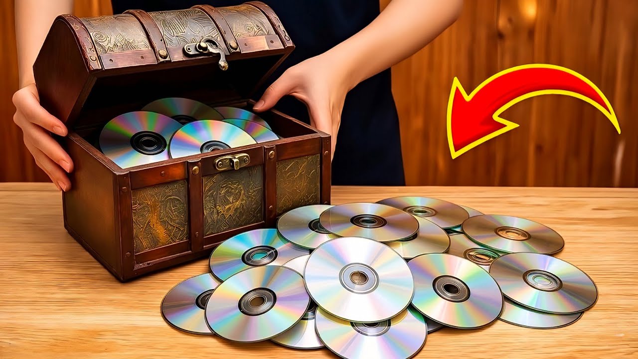Only a few people know this secret! Turn old CDs into million dollar tools