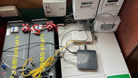 Schneider communicating with lifepower EG4 batteries (close loop communication).