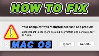 Your Computer Was Restarted Because Of A Problem On macOS by Wlastmaks No views 13 hours ago 19 seconds