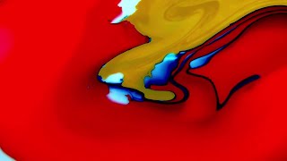 Colorful Paint mixture Texture Design Stock Video