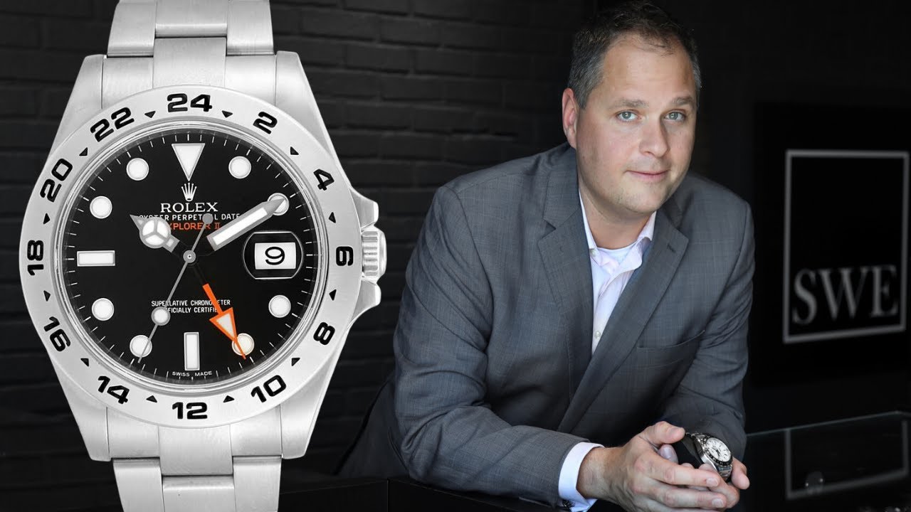 Set a GMT Watch - Rolex Explorer 2 