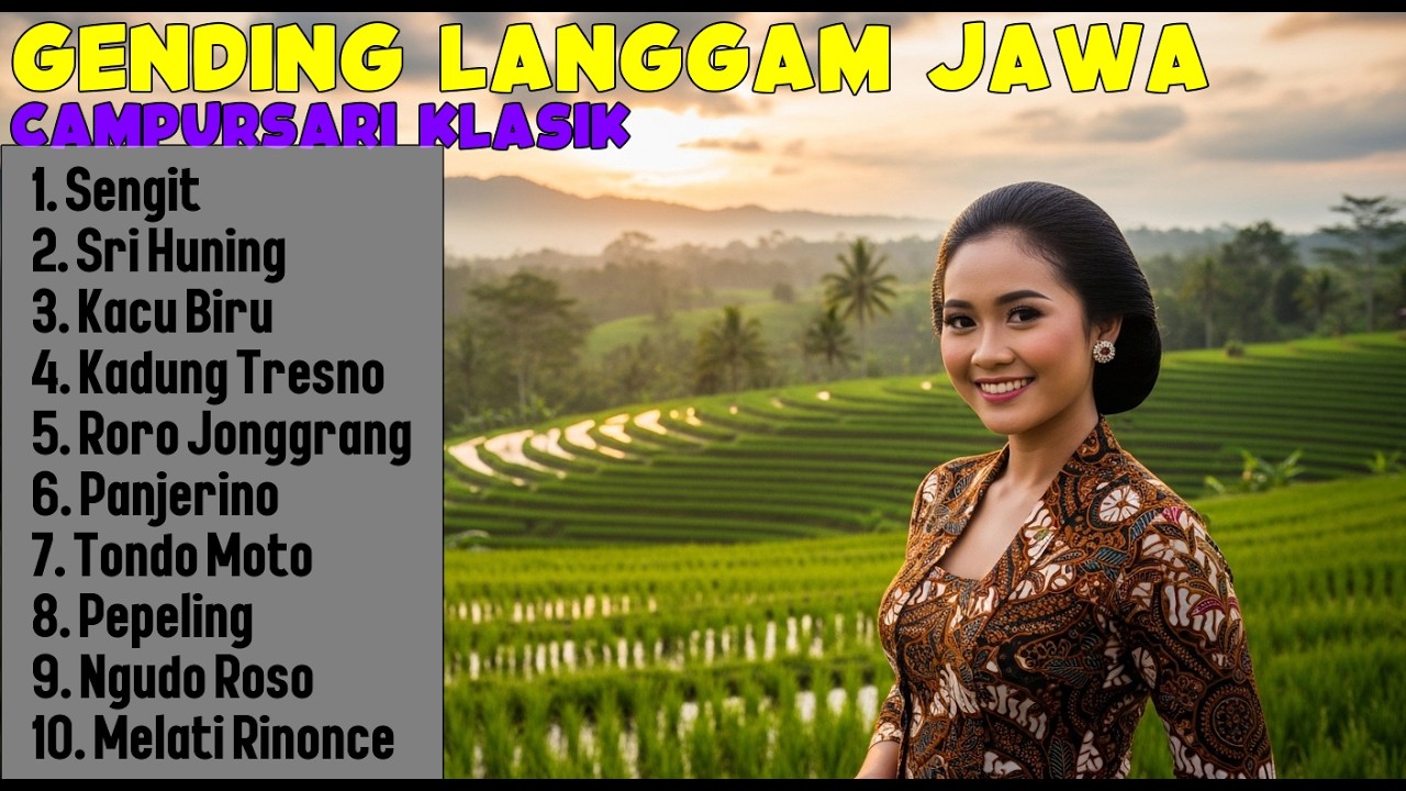 GENDING LANGGAM JAWA CAMPURSARI KLASIK 🧘 PALING TENANG UNTUK MENGHILANGKAN STRES DAN PIKIRAN SUMPEK