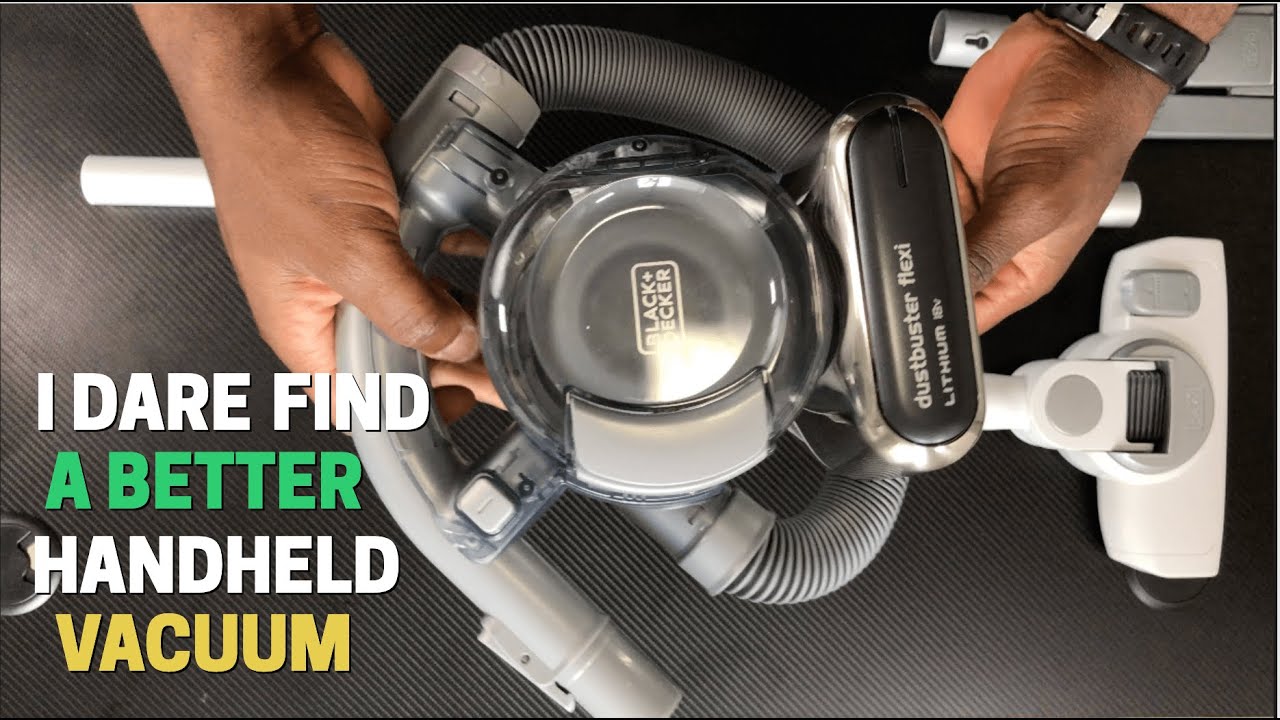 Black & Decker 18V Dustbuster Flexi Vacuum 