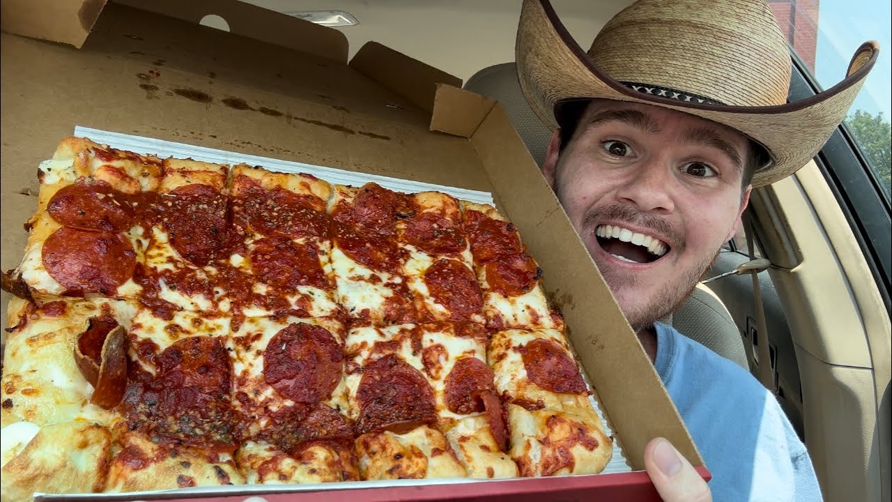 Cicis The Deep Cheese Pizza Review YouTube