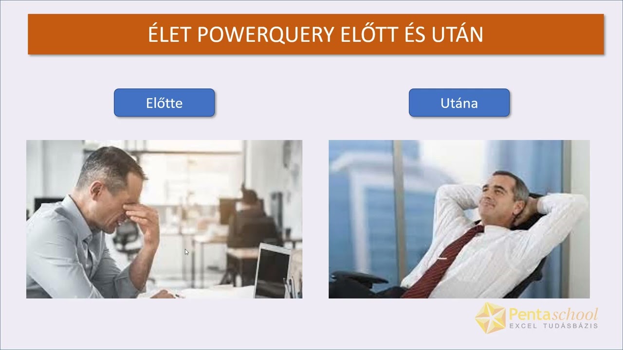 Pentaschool PowerQuery alapok tanfolyam