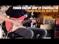 No Talking...Just Tones | Fender Custom Shop 59 Stratocaster Heavy Relic Faded Fiesta Red
