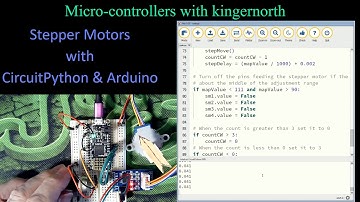 Stepper Motors with CircuitPython and Arduino