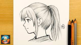 Como Dibujar Anime - Dibujando una chica anime - dibujo de anime para principiantes