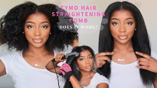 Does The TYMO Hair Straightening Comb Work On Type 4 Natural Hair?!