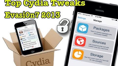 Top Six [iOS 7] Cydia TWEAKS Evasi0n7 Jailbreak 100% Working TESTED iPHONE 5