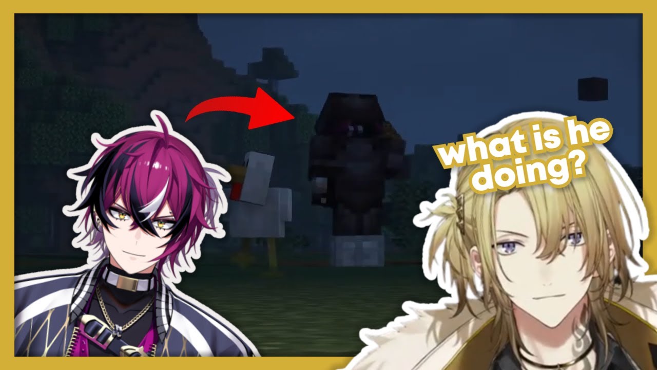 𝗟𝘂𝗰𝗮 𝘀𝗽𝗶𝗲𝘀 𝗮𝗻𝗱 𝗿𝗼𝗹𝗲𝗽𝗹𝗮𝘆𝘀 𝘄𝗶𝘁𝗵 𝗗𝗼𝗽𝗽𝗶𝗼 𝗶𝗻 𝗠𝗶𝗻𝗲𝗰𝗿𝗮𝗳𝘁【NIJISANJI EN | Luca Kaneshiro】