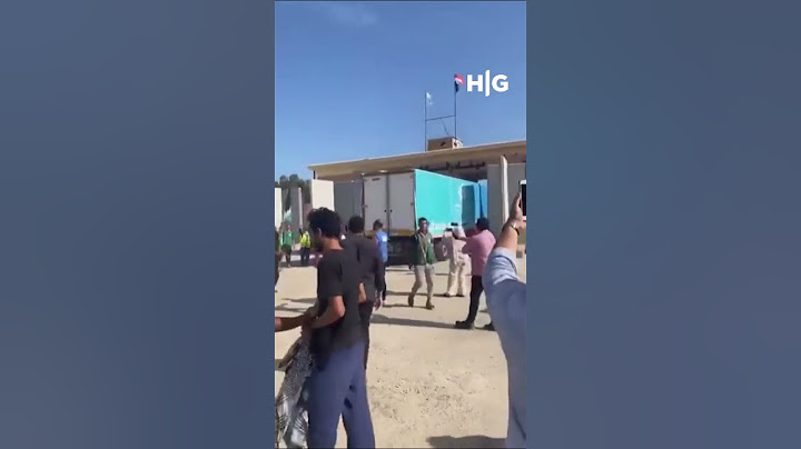 İsrail-Filistin Savaşında Tarihi An! Refah Sınır Kapısı Açıldı, 15 Gün Sonra İlk Yardımlar Gazze'de!